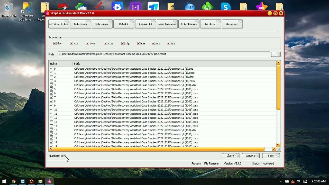 How to Find out Lost Documents with Real Names