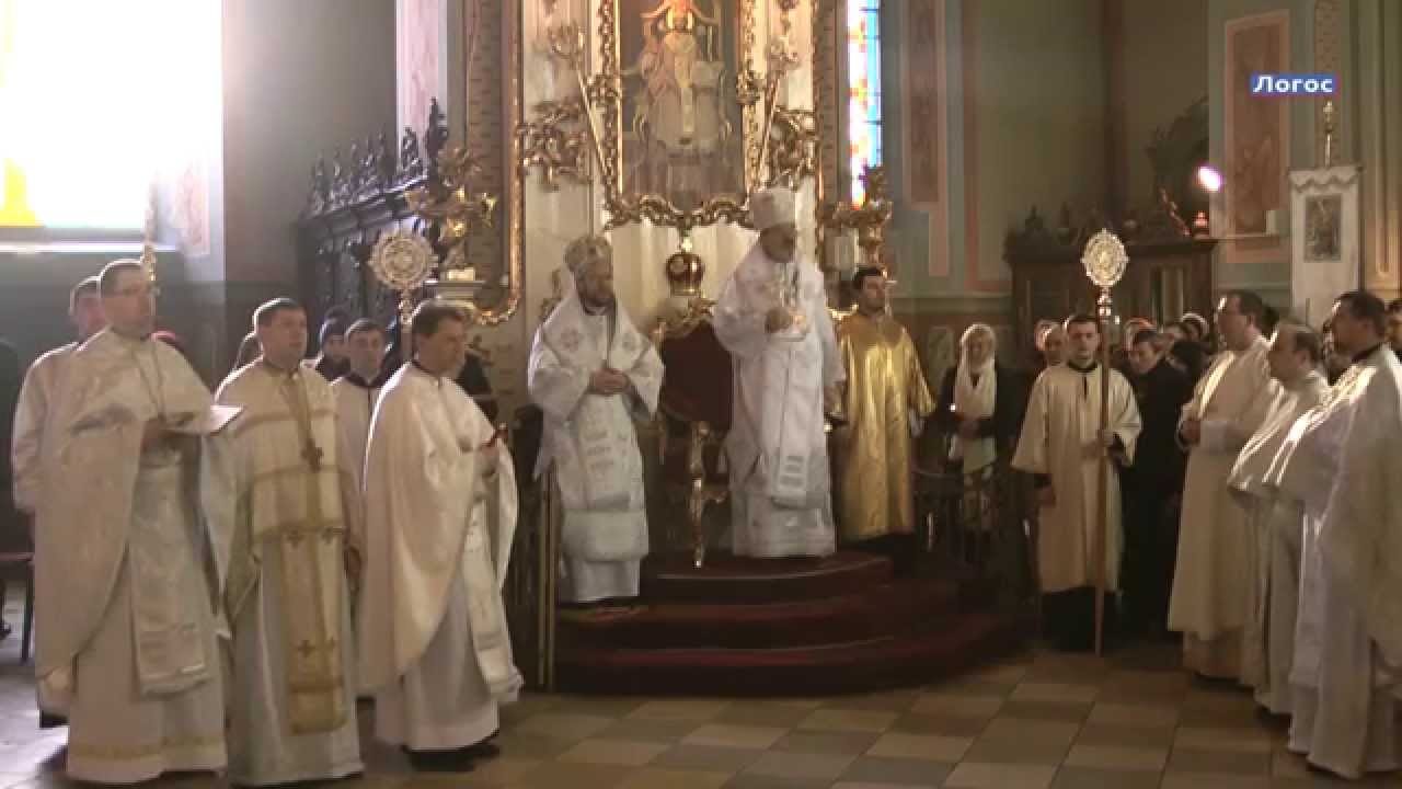 Різдвяна Архієрейська Служба Божа у Хрестовоздвиженському кафедральному соборі 07.01.2015 р.