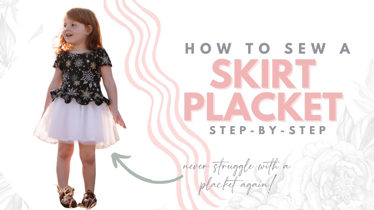 How to Sew a Skirt Placket