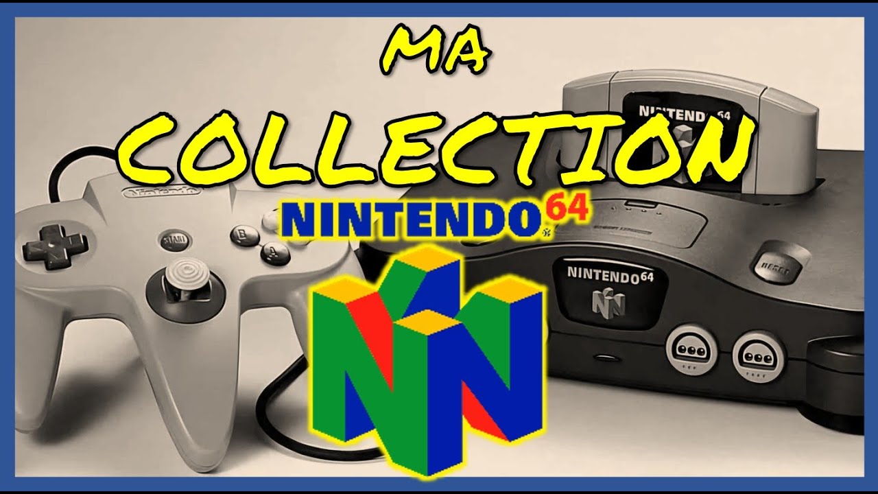 NINTENDO 64 : Présentation de ma ludothèque sur la 64 bits de Nintendo ! #retrogaming #nintendo #n64