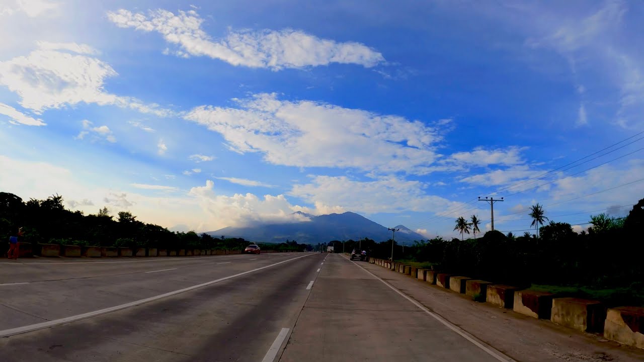 Sariaya Bypass Road | Mt. Banahaw View | 4K Resolution