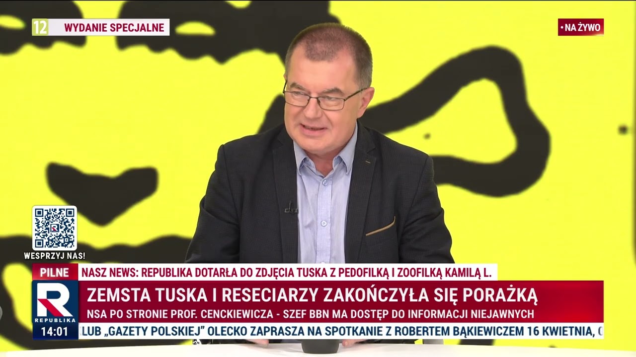 KLĘSKA REŻIMU TUSKA! Cenckiewicz wygrywa w sądzie &ndash; Służby działały BEZPRAWNIE! | Wydanie Specjalne