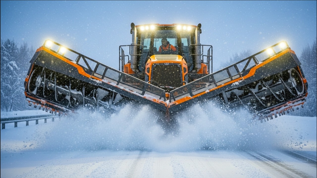Outils et machines de déneigement ultra rapides qui vous font gagner des heures