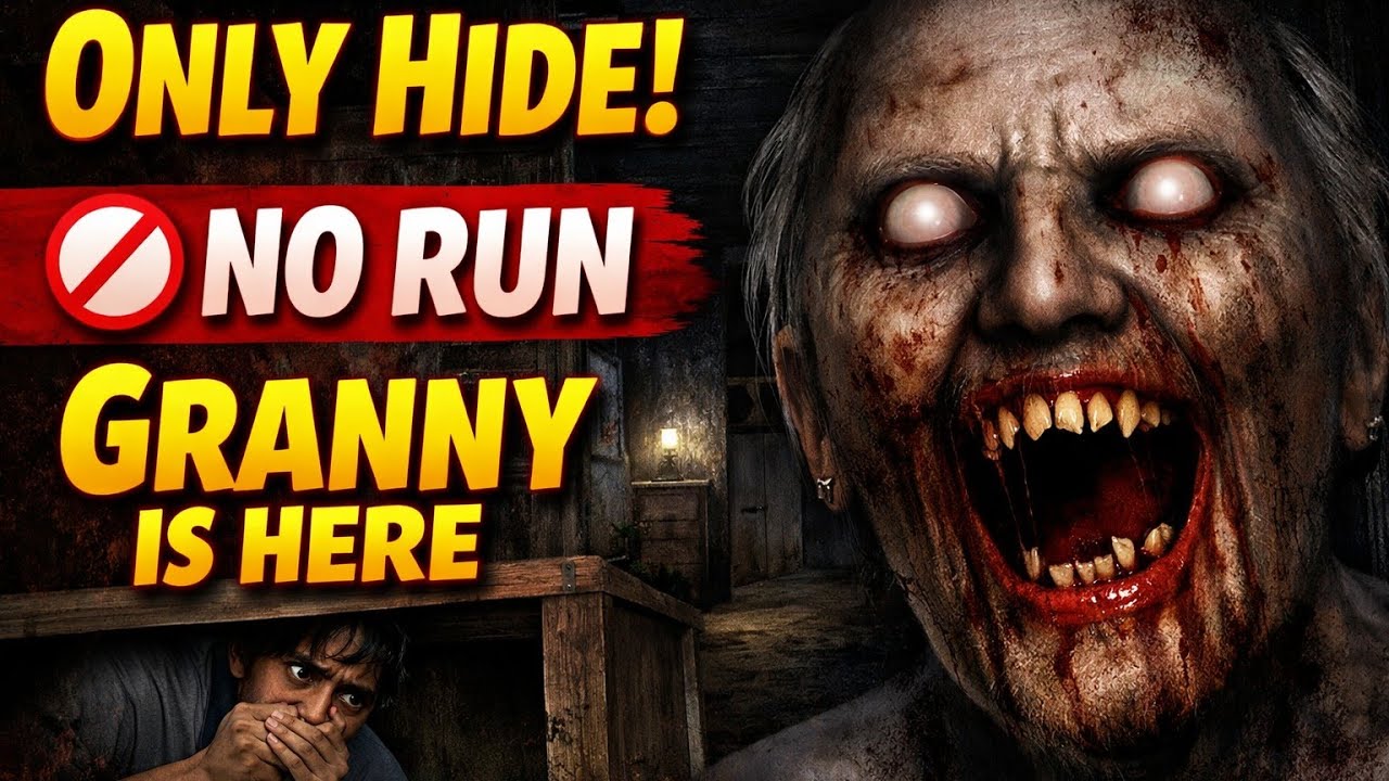 Granny Only Hide Challenge 😰 | দৌড়ানো ছাড়া বাঁচতে পারবো তো?