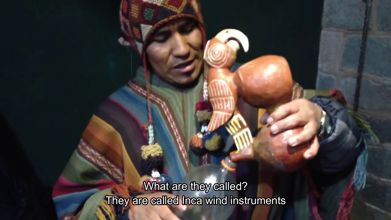Inca wind instruments  / Ancient Art - Cusco-Perú