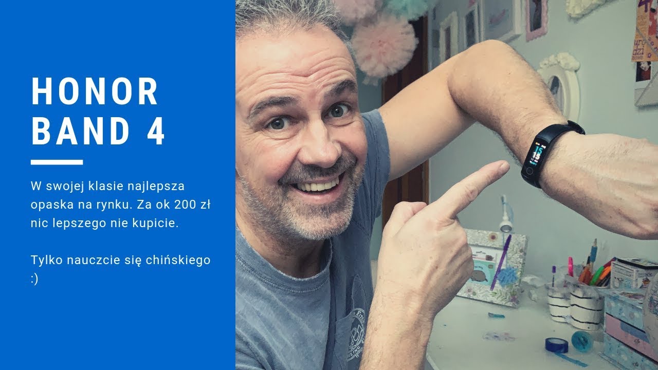 Honor Band 4 - najlepsza smart opaska do nauki chińskiego :)