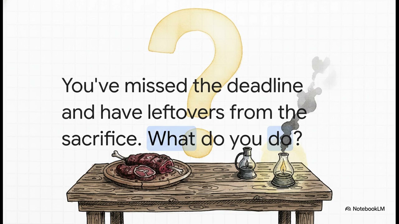 Leviticus 7 The Law of Offerings and Sacrifices