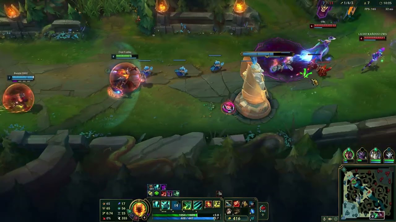 League of Legends Asco de top y jg