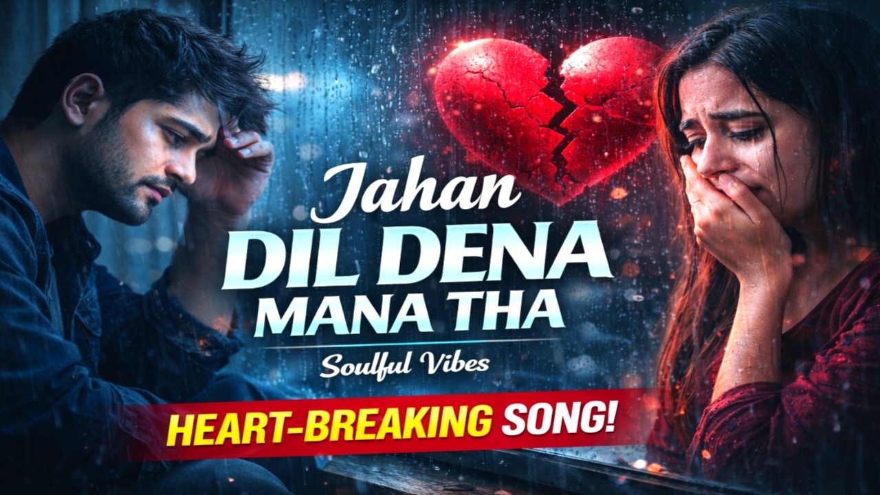 💔 Jahan Dil Dena Mana Tha – Heart Touching Breakup Song | SUBHASH AI MUSIC
