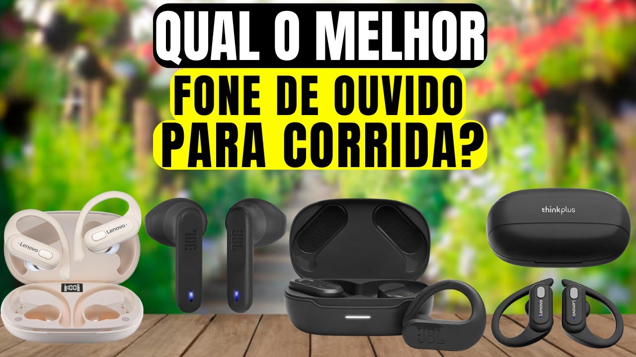 Os 5 Melhores Fones de Ouvido Para Corrida em 2025