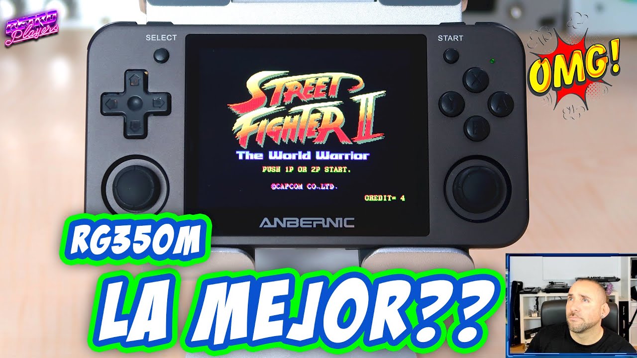 CONSOLA ANBERNIC RG350M, LA MEJOR??? 👾 Retroplayers 👾