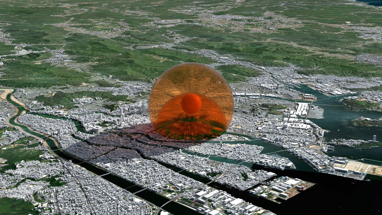 The ATOMIC Bombing of Hiroshima - Detailed 3D Model Breakdown!