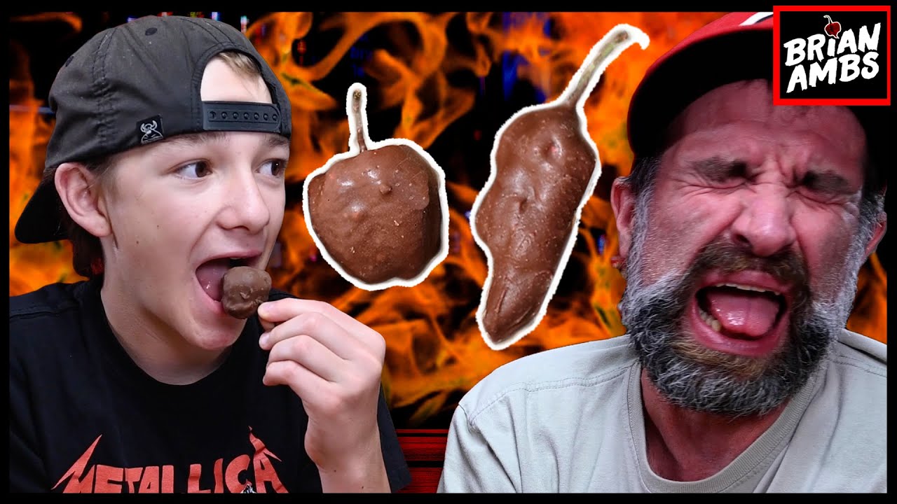 The Chocolate Covered PEPPER Challenge (Inferno Candy Co)