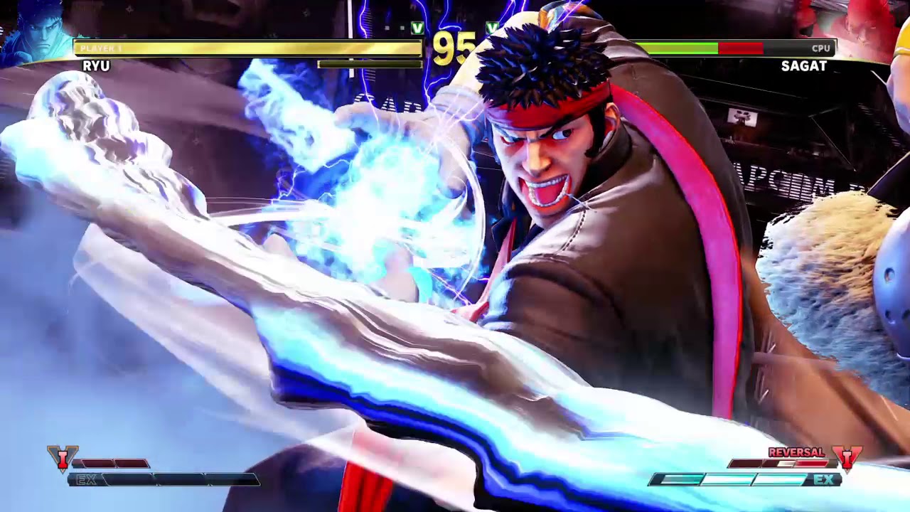STREET FIGHTER V Ryu vs Sagat