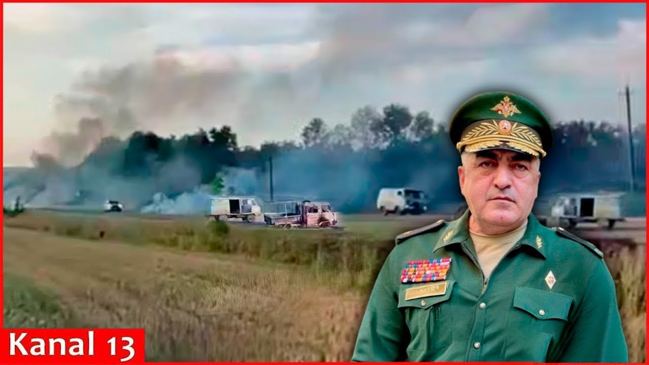 Ukrayna qüvvələri Kurskda Rusiya hərbi karvanını vurdu, Putinin mükafatlı generalı ciddi yaralandı