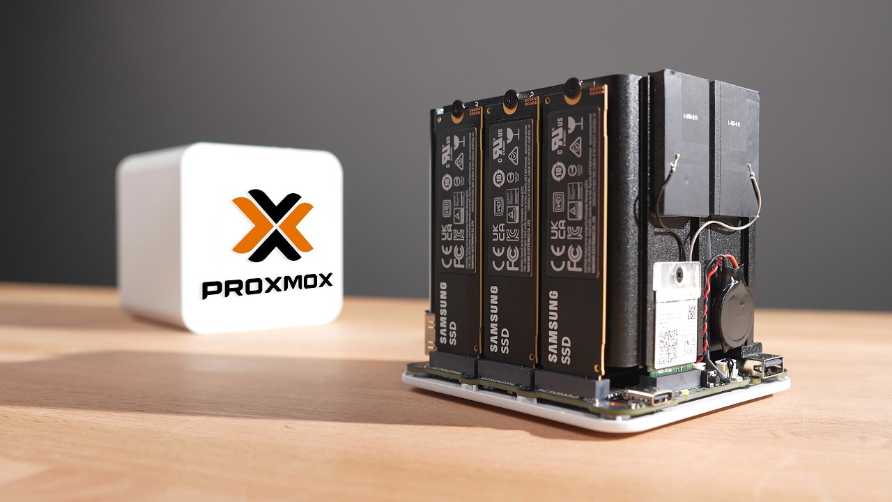 Z Proxmoxem jest lepiej... Beelink ME Mini PC NAS