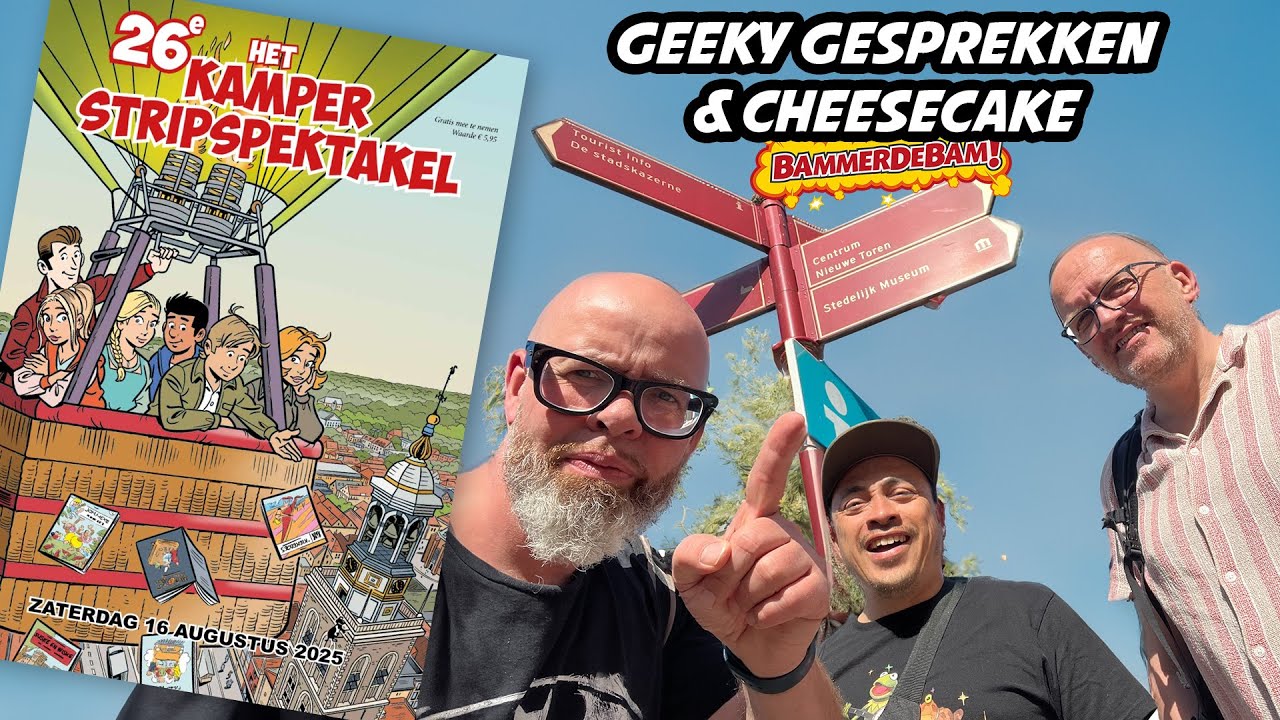 Striphelden, Geeky Gesprekken & Cheesecake – Kampen Stripspektakel 2025
