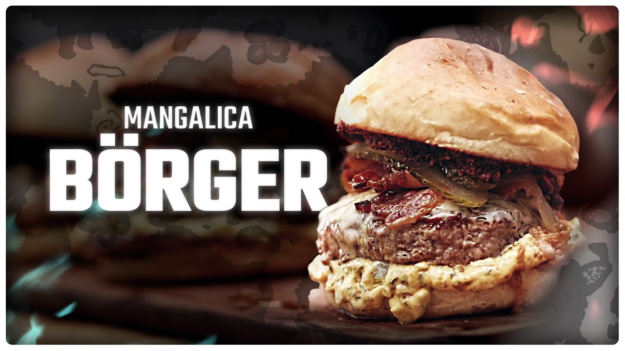 Na ebben azt' VAN MINDEN!! 🥃🍔 | Börger, de csak MANGALICA alapanyagokból