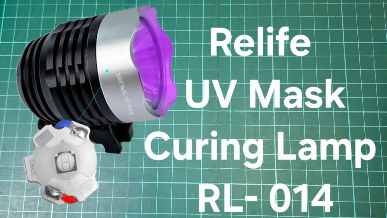 Unboxing Relife UV Curing Light RL-014