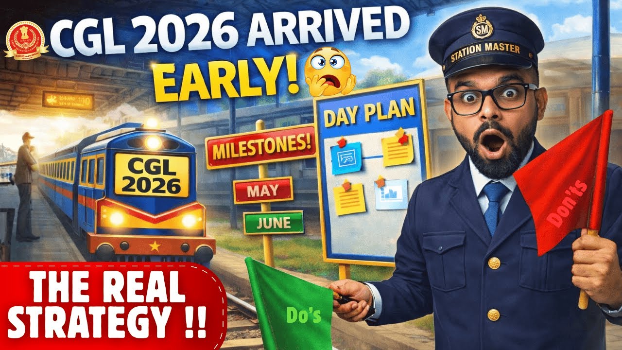 New SSC CGL 2026 Dates = New Strategy | The Right Way to Prepare for SSC CGL 2026