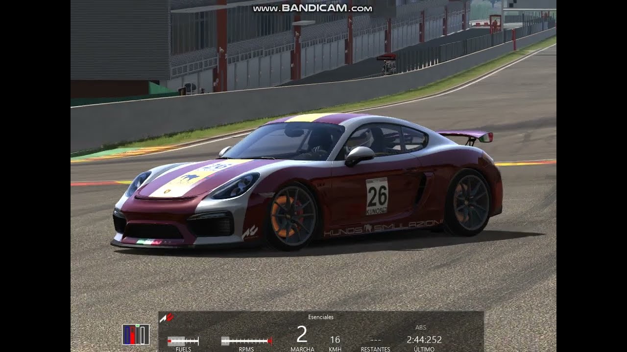 Assetto Corsa  porsche cayman gt4 std phaff1 2025 03 12