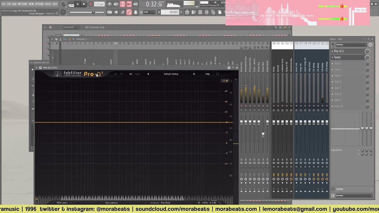 haciendo beats (fakemink, drake, ambient)