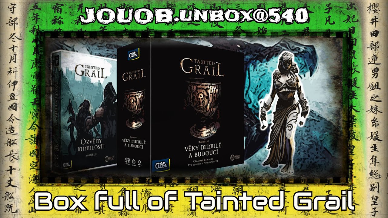 JOUOB.unbox@540 : Tainted Grail 💠 Věky minulé a budoucí 🔸 Monsters 2 🔸 Ozvěny minulosti 🔸 Niamh