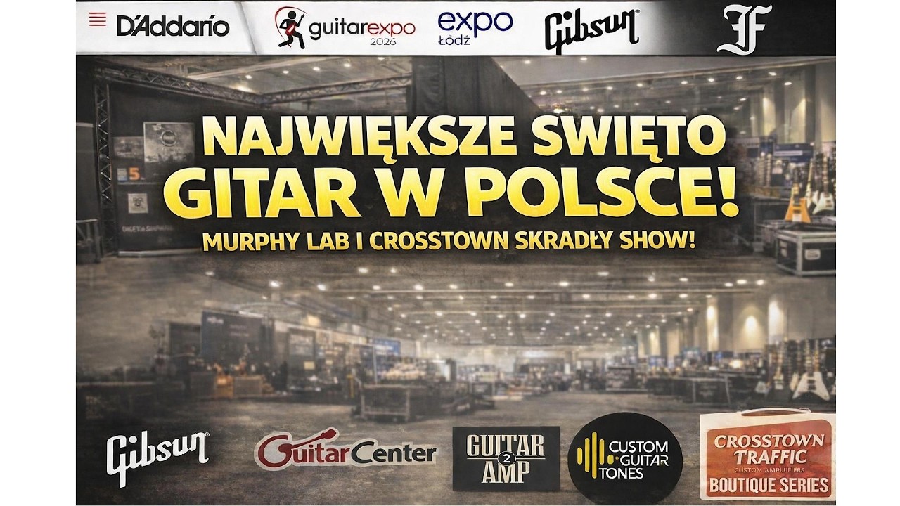 Guitar Expo Ł&oacute;dź - Relacja zza kulis i rozmowy o sprzęcie - Masterclass