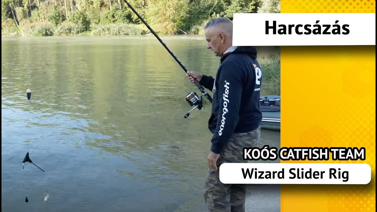 Wizard csúszó úszós szerelékünk - Koós Catfish Team