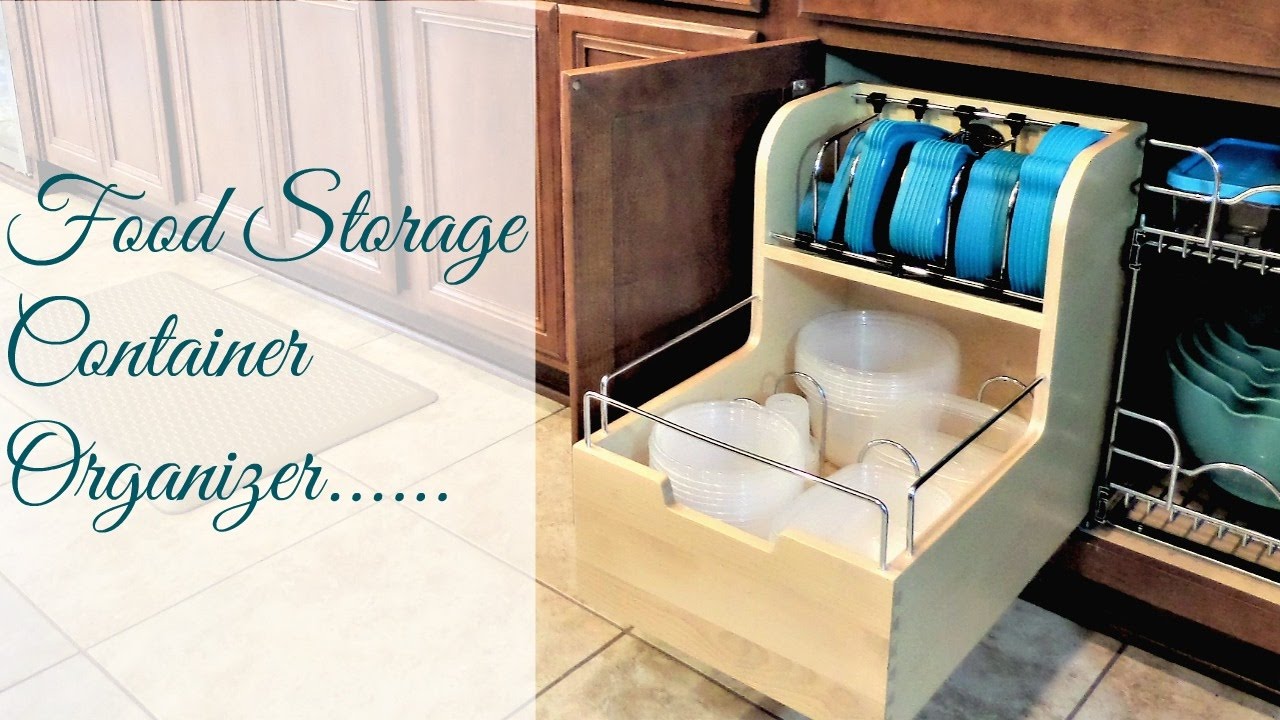 How To Organize Food Storage Containers | The BEST! Food Container Organizing System