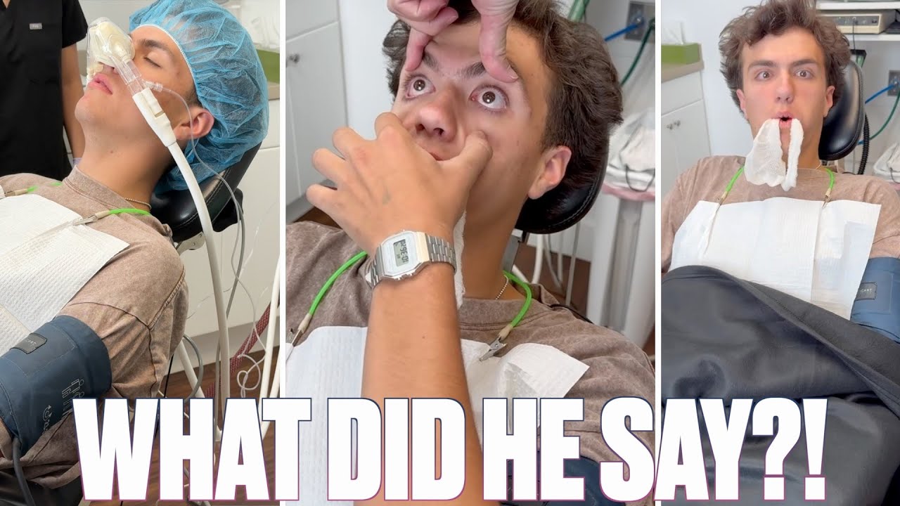 TEEN REVEALS CRUSH COMING OUT OF ANESTHESIA | FIRST SURGERY ANESTHESIA REACTION | WISDOM TEETH
