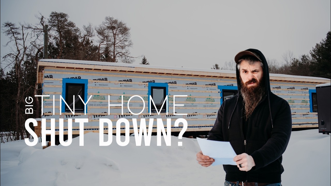 We Got a Threatening Letter! (ESA STOPS US) | Big Tiny Home Build | Episode 21