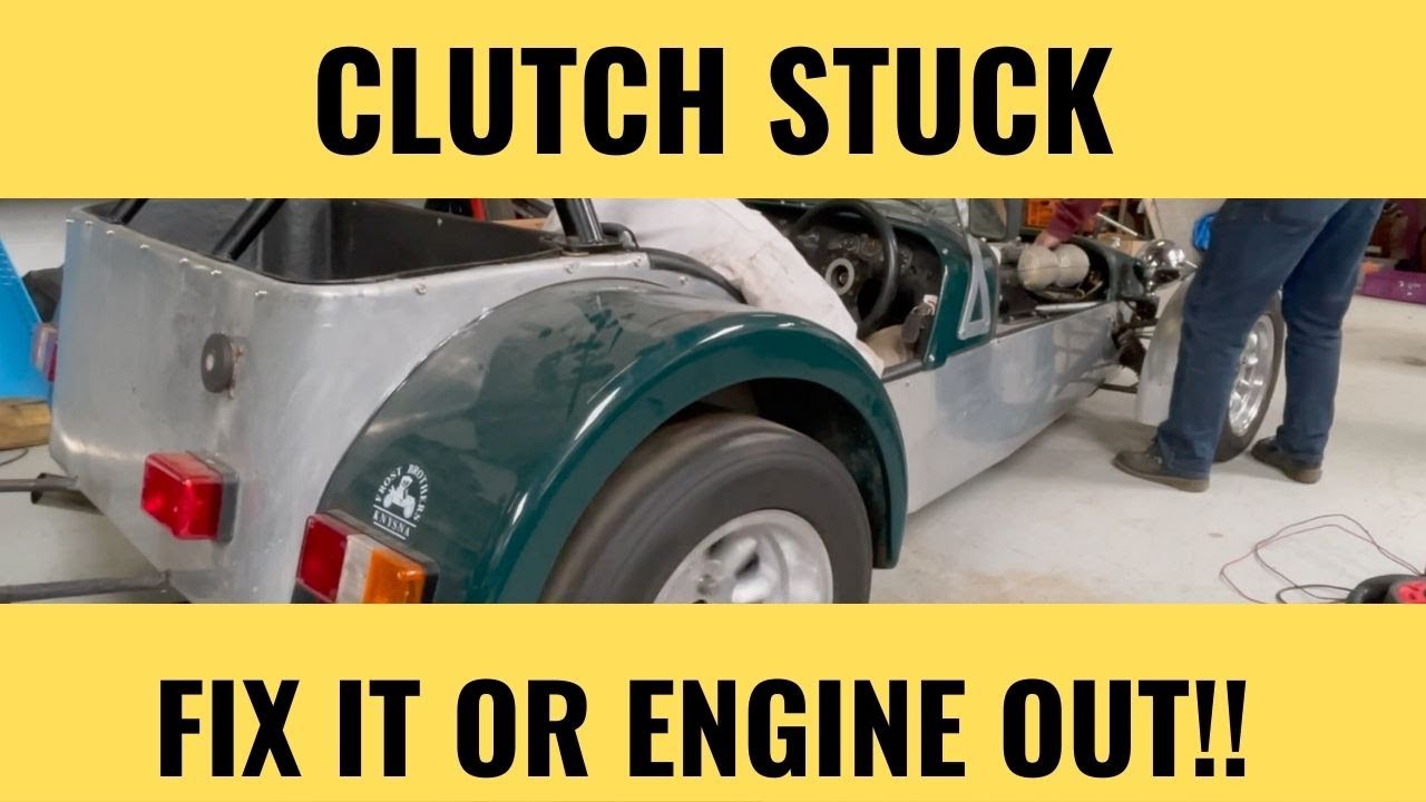 Lotus 7 Birkin S3 Frozen Clutch Stuck Tight