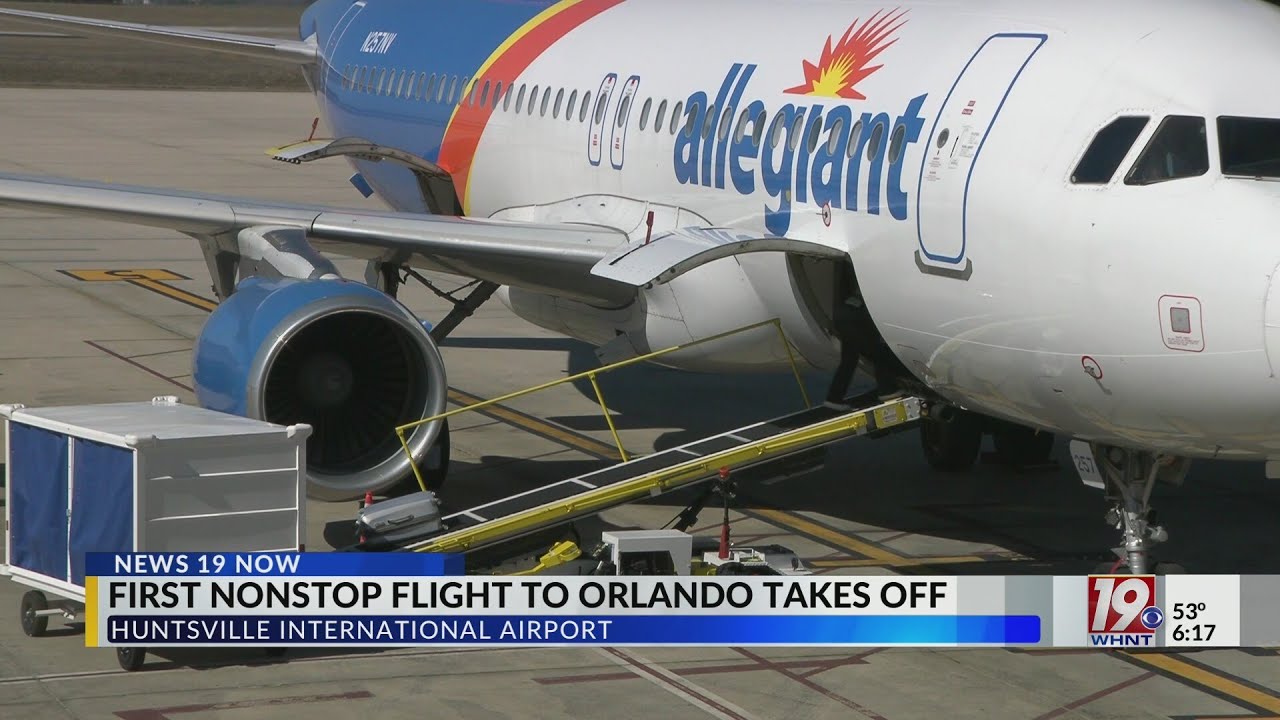 Allegiant Launches Flight to Orlando | Feb 12, 2026 | News 19 at 6 p.m.