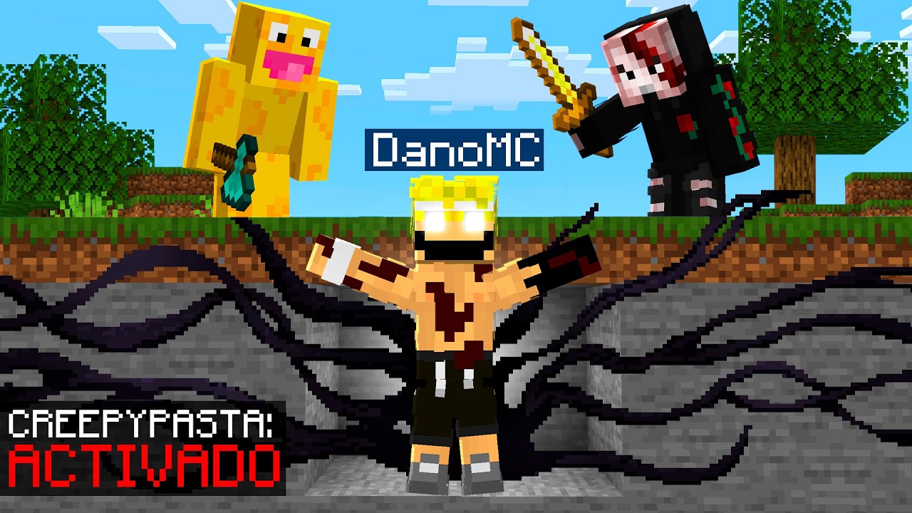 CAZADORES vs DanoMC CREEPYPASTA en Minecraft!