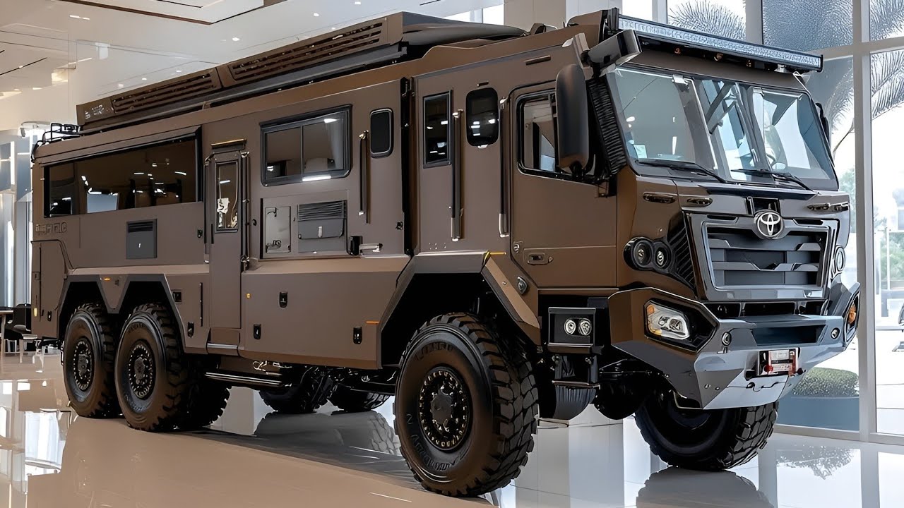 Legendary Toyota 6x6 Motorhome Tour — You Have to See This!