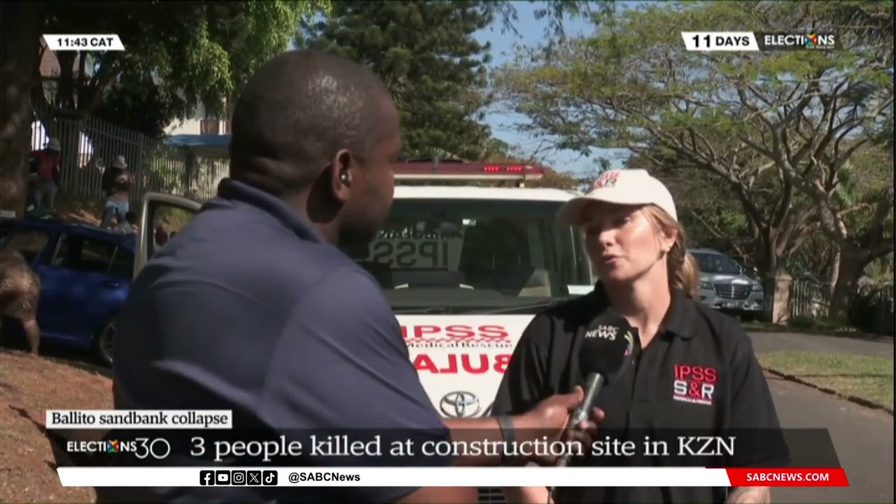 Ballito sandbank collapse | Three people killed at construction site