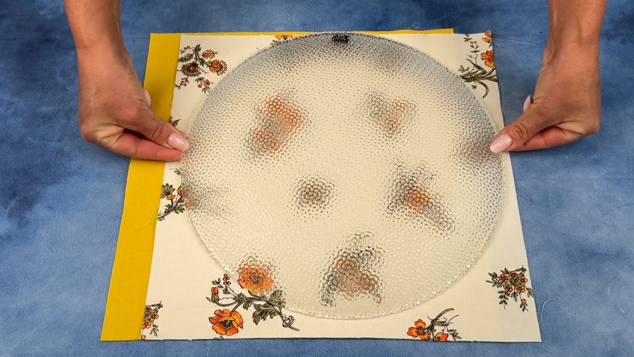 🌼 DE DOS CUADRADOS HAGA CESTA FLOR PARA UN HOGAR ENCANTADOR