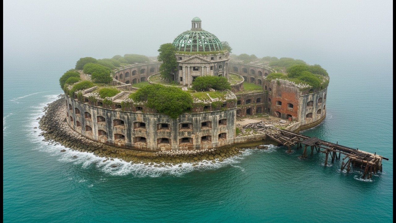 Turning an Abandoned Sea Castle Into a Luxury House