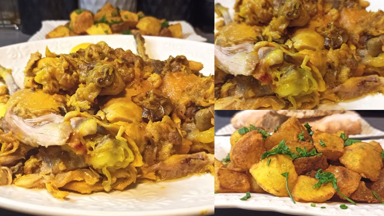 طنجية بالدجاج البلدي فالكوكوت - Recette Tanjia au poulet fermier, vous allez craquez!!!