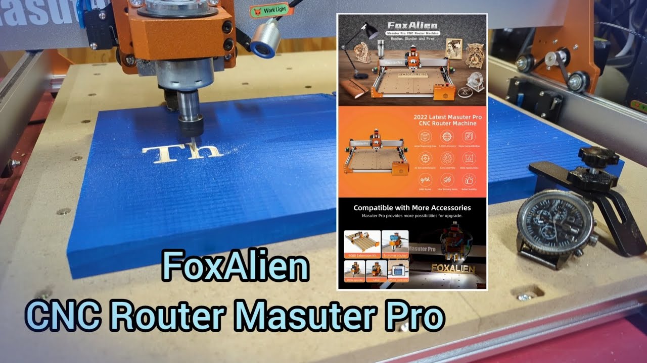 Product Demo: FoxAlien CNC Router Masuter Pro