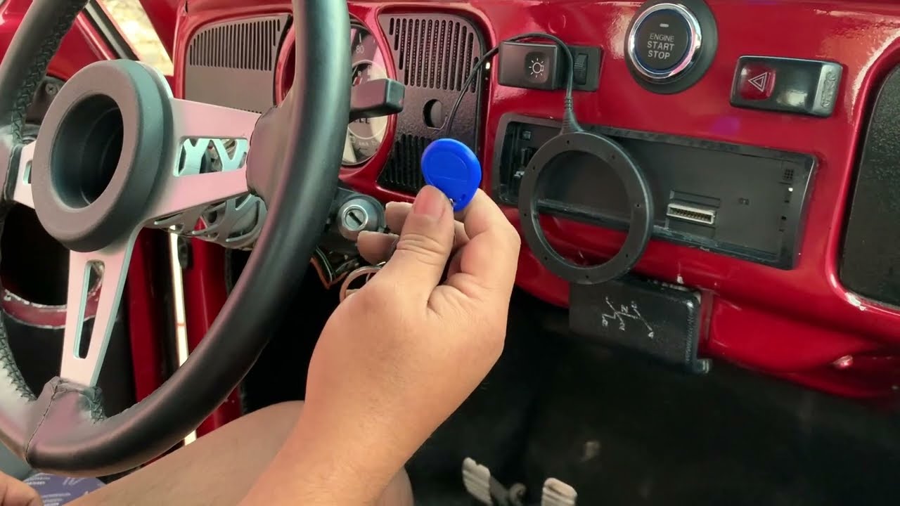 Botón de encendido con chip de arranque al vocho no lo sabes instalar yo te enseño paso a paso