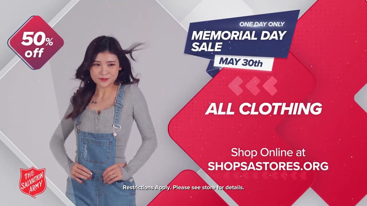 The Salvation Army Family Store & Donation Centers - Memorial Day Sale
