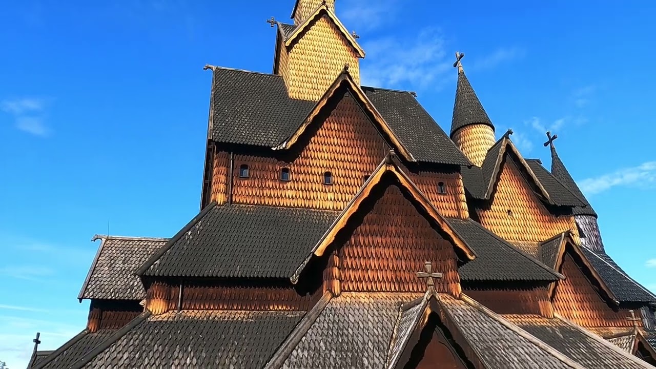 Norway-Heddal-Stavkyrkje-Built in the13th century-Heddal Stave Church