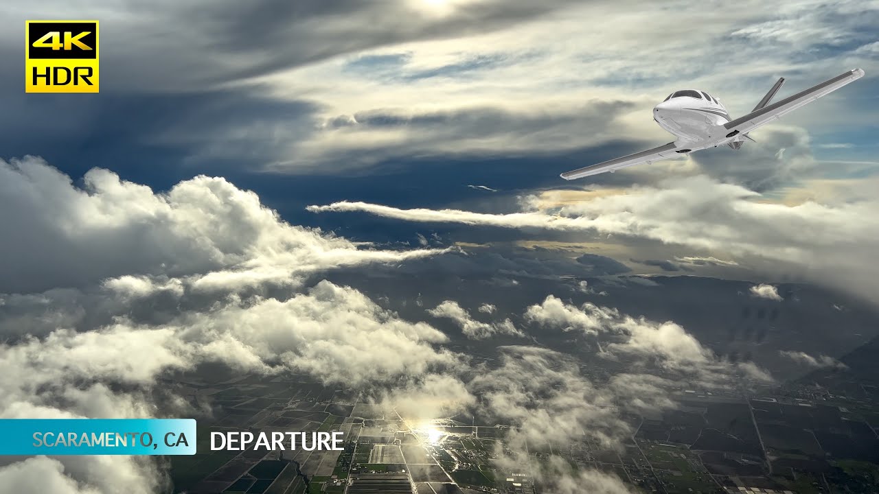 CLIP12 - Sacramento Stormy Departure