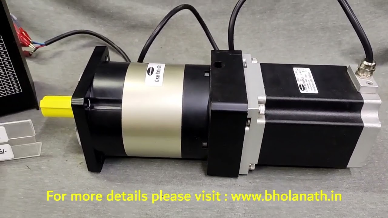 Planetary Gear Stepper Motor | NEMA 42 | Planetary Gear | Stepper Motor | 4400Kgcm | Bholanath | Hin