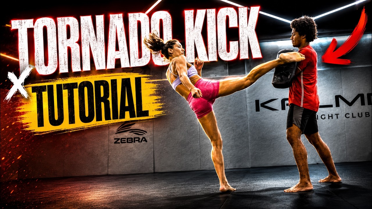 Com&oacute; hacer la patada Tornado | Tornado kick tutorial