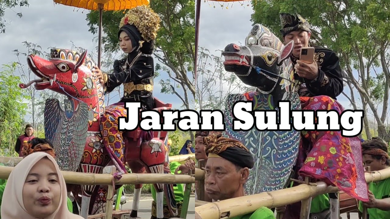 Jaran sulung Monggok pengantin merajean di belongsong 