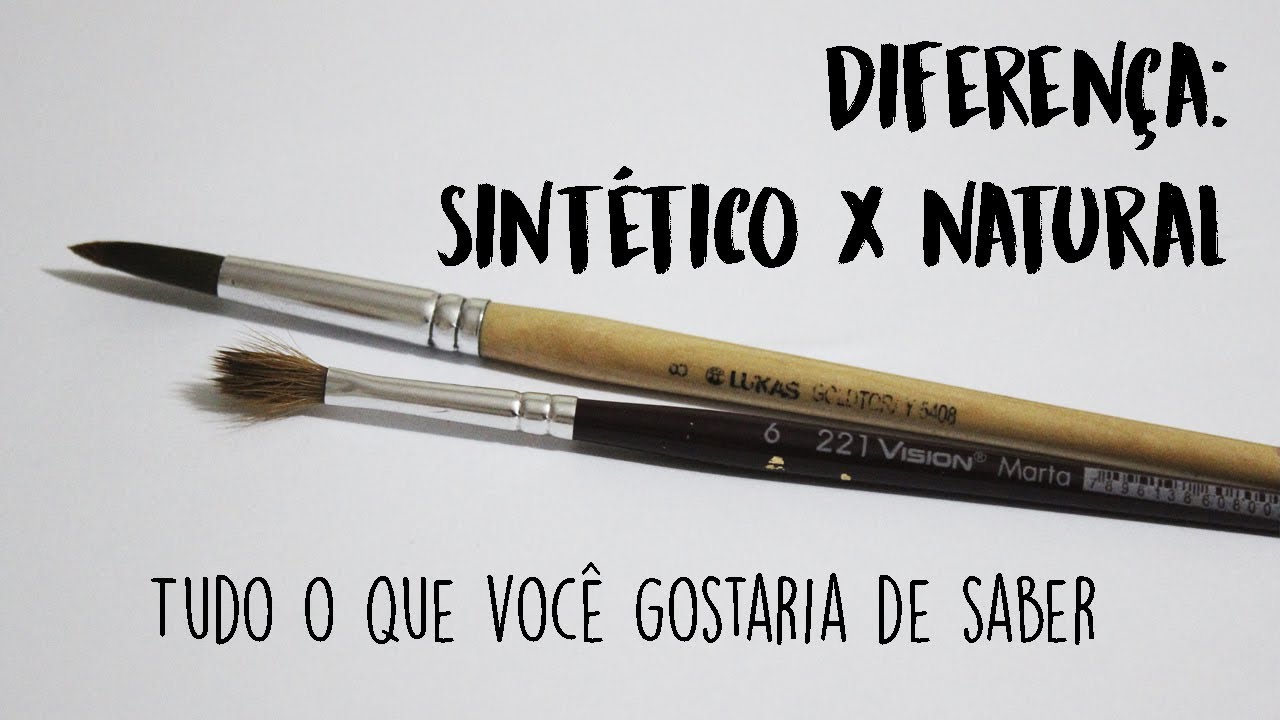 COMPARANDO PINCÉIS DE AQUARELA | SINTÉTICOS x NATURAIS | EP#06 | @anablueartwork