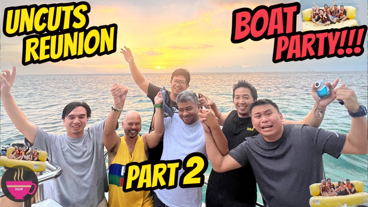 How to: Uncuts Reunion Part 2 Romantic Boat Cruise in Boracay #boracay #Catch2000 #boatcruiseboracay